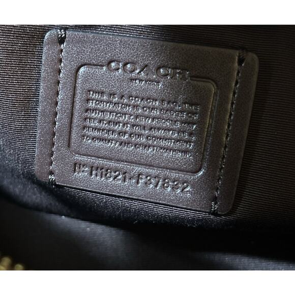 Coach Avery Carryall Brown Crossgrain Leather Shoulder Bag - Picture 7 of 8